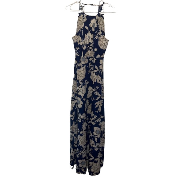 Lulus In Blossom Blue Floral Print Maxi Dress - Picture 7 of 14